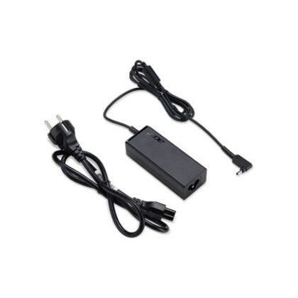 ACER ADAPTER 45W_3mm 19V ADAPTER, Black – EU and UK POWER CORD – pro zařízení s AC adapterem 45W 3mm