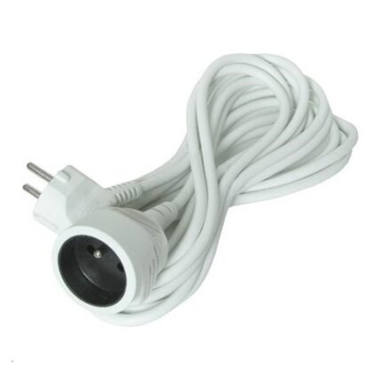 Solight prodlužovací přívod – spojka, 1 zásuvka, 10m, 3 x 1mm2, bílá