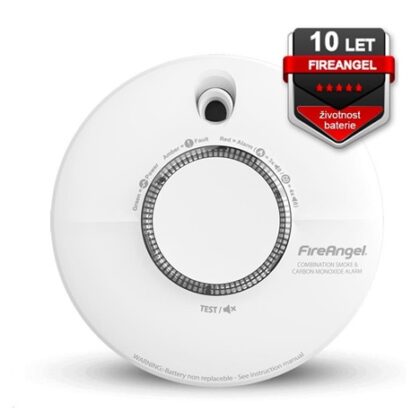 FireAngel Kombinovaný hlásič požáru a CO  SCB10-INT
