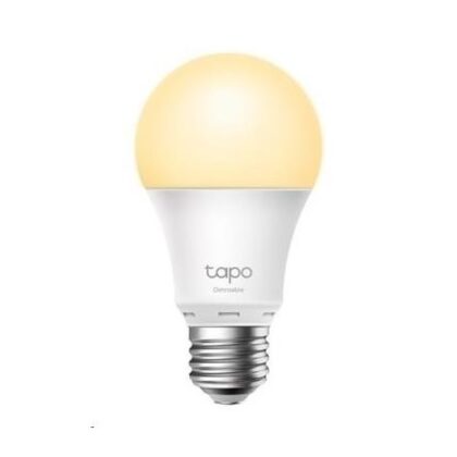 TP-Link Tapo L510E chytrá WiFi stmívatelná LED žárovka (bílá,2700K,806lm,2,4GHz,E27)