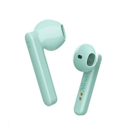 TRUST sluchátka Primo Touch Bluetooth Wireless Earphones – mint