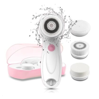 TOUCHBeauty 0759A Čisticí kartáč na pleť 3v1 růžový