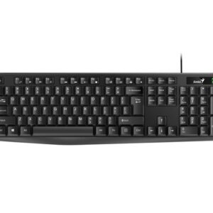 GENIUS klávesnice KB-117/ Drátová/ USB/ černá/ CZ+SK layout