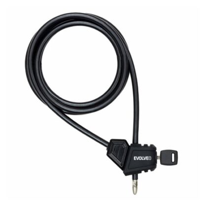EVOLVEO StrongVision LOCK, lanový nastavitelný zámek 8mm x 2m