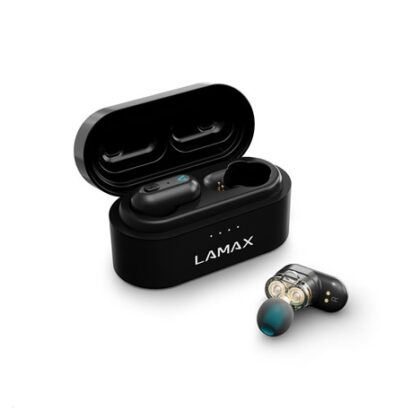 LAMAX Duals1 špuntová sluchátka – černé