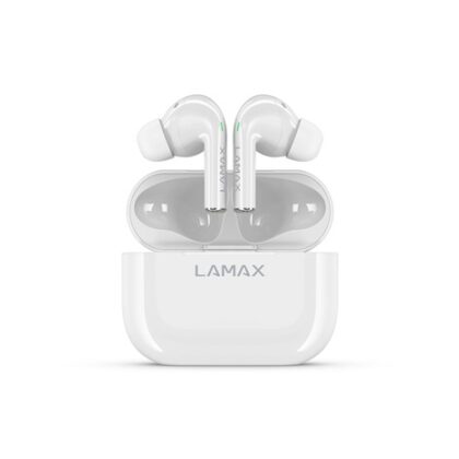 LAMAX Clips1 špuntová sluchátka – bílé