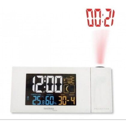 TechnoLine WT 537 – digitální budík s projekcí a měřením vnitřní teploty a vlhkosti