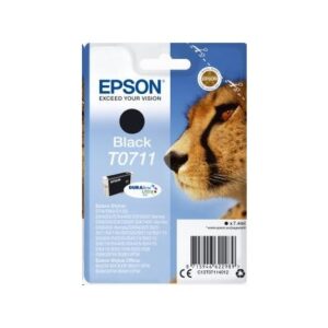 EPSON ink čer Singlepack Black T0711 DURABrite Ultra Ink (7,4 ml)