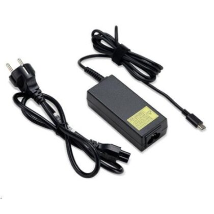 ACER 45W_USB Type C Adapter, Black – pro zařízení s USB C, EU POWER CORD (RETAIL PACK)