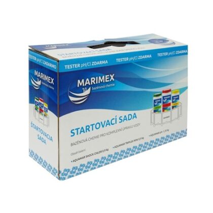 Marimex startovací sada – pro počáteční bazénové vody – bazénová chemie