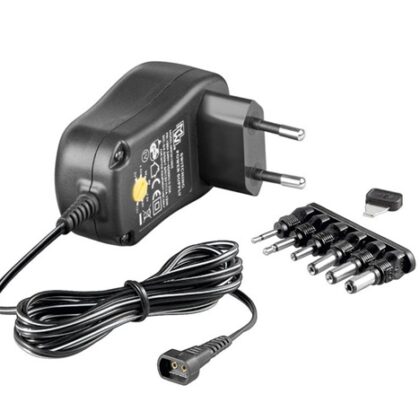 Goobay Univerzální napájecí adaptér 230V/3-12V stejnosměrný 1000mA