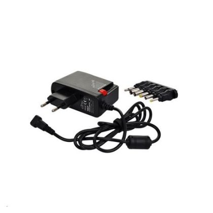 Solight univerzální síťový adaptér 1000mA, stabilizovaný, výměnné konektory