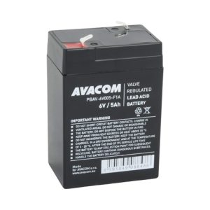 AVACOM baterie 6V 5Ah F1 (PBAV-6V005-F1A)