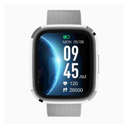 Garett Smartwatch GRC STYLE Silver steel