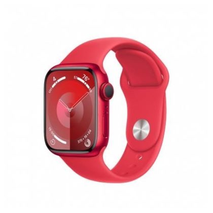 APPLE Watch Series 9 GPS 41mm (PRODUCT)RED Aluminium Case with (PRODUCT)RED Sport Band – M/L