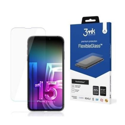 3mk hybridní sklo FlexibleGlass pro Apple iPhone 15 Plus