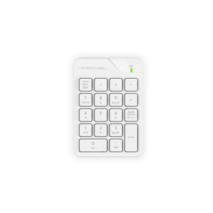 A4tech FSTYLER bezdrátová numerická klávesnice, bílá