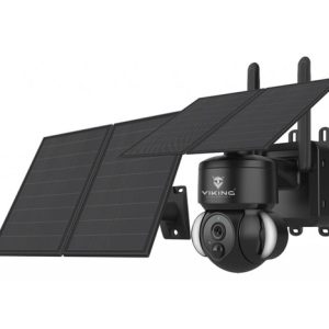 Viking solární outdoorová HD kamera HDs02 4G, černá
