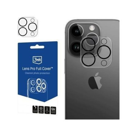 3mk Lens Pro Full Cover pro Apple iPhone 15 Pro / iPhone 15 Pro Max
