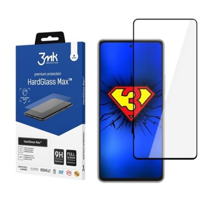 3mk tvrzené sklo HardGlass MAX Black pro Samsung Galaxy A53 5G (SM-A536)