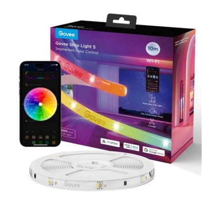 Govee WiFi RGBICW Smart PRO LED pásek 10m Matter – extra odolný
