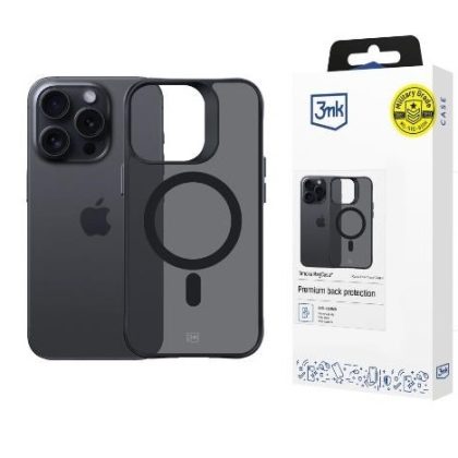 3mk ochranný kryt Smoke MagCase pro Apple iPhone 15 Pro Max