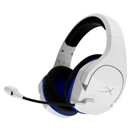 HyperX Cloud Stinger Core – Wireless Gaming Headset (White-Blue) – PS5-PS4 (HHSS1C-KB-WT/G)- Sluchátka pro herní konsole