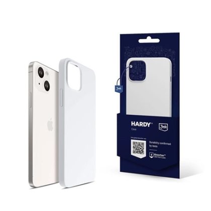 3mk ochranný kryt HARDY Silicone MagCase pro Apple iPhone 14 Plus, White