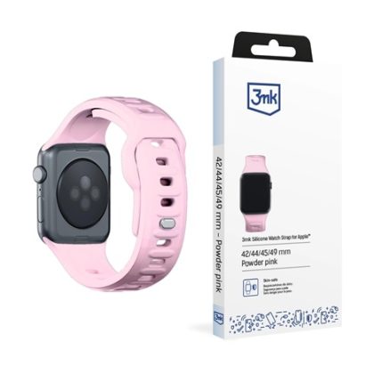 3mk řemínek Watch Strap pro Apple 42/44/45/49 mm Powder Pink