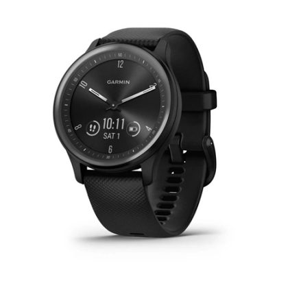 Garmin vívomove® Sport Slate/Black Silicone Band, EU