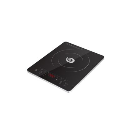 Orava VP-22i indukční varná deska, 2000 W, 9 volitelných stupňů, LED displej, 50 dB, časovač, digitální ovládání, černá