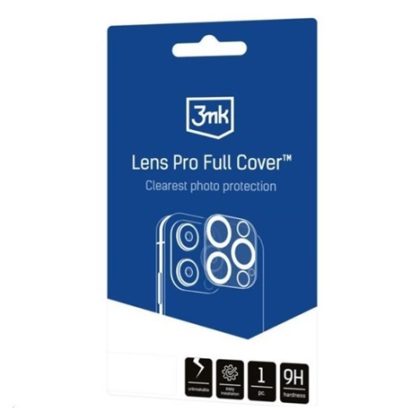 3mk Lens Pro Full Cover pro Apple iPhone 16/16 Plus