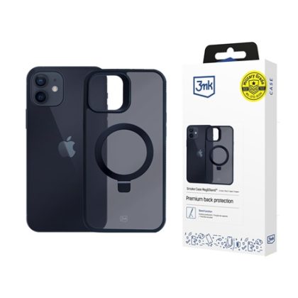3mk ochranný kryt Smoke Case Mag&Stand pro Apple iPhone 12/12 Pro