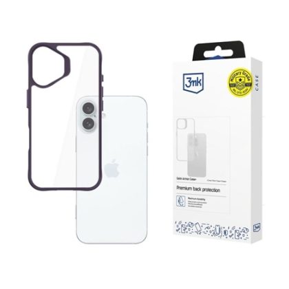 3mk ochranný kryt Satin Armor Case+ Purple pro Apple iPhone 16 Plus