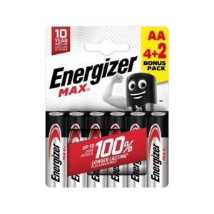 Energizer LR6/6 Max AA 6 pack