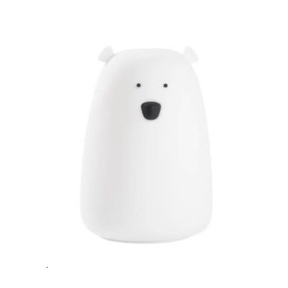 Rabbit & Friends Dotyková lampička medvídek | Bílá