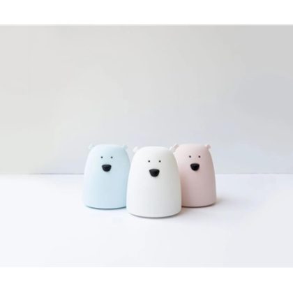 Rabbit & Friends Dotyková přenosná lampička medvídek | Bílá