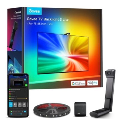 BAZAR – Govee TV Backlight 3 Lite TV 75-85″ SMART LED podsvícení RGBIC – Poškozený obal (Komplet)