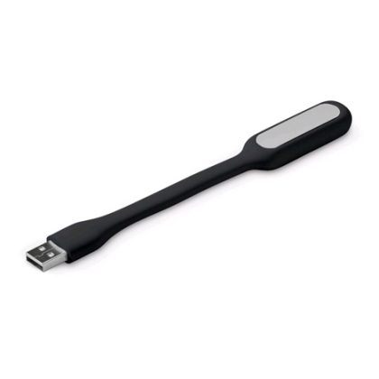 C-TECH USB lampička k notebooku UNL-04, flexibilní, černá