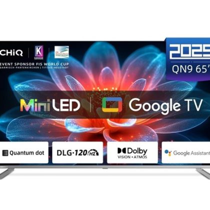 CHiQ M65QN9V TV 65″, UHD MiniLED  Google TV DLG 120 Hz