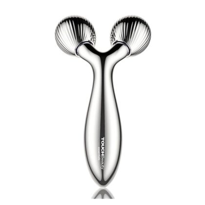 TOUCHBEAUTY 1613AS Masážní váleček na obličej stříbrný