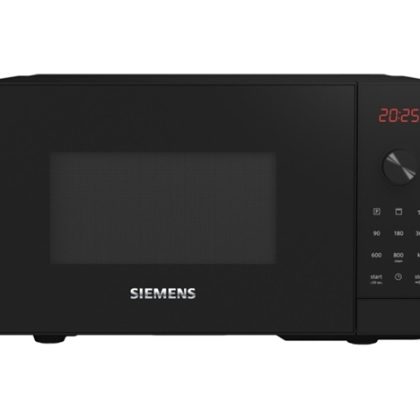 Siemens iQ300 FE023LMB2 mikrovlnná trouba, 800 W, talíř 27 cm, funkce grill, černá