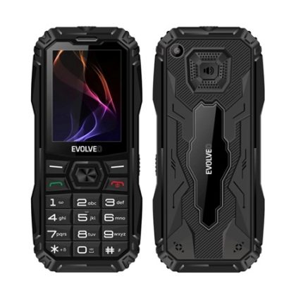 EVOLVEO MaxPhone A1, tlačítkový Dual SIM telefon, černý