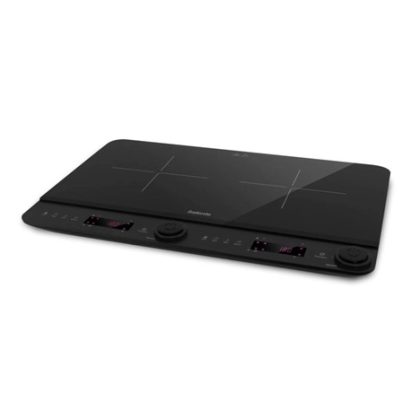 Salente InductPro2, indukční vařič, dvouoplotýnkový, černý