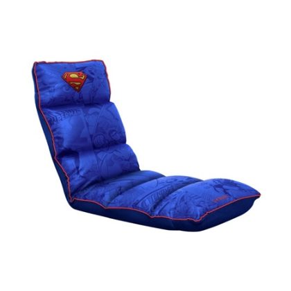 TRUST herní židle GXT 718SM RAYZEE Skládací podlahová židle, Superman, modrá