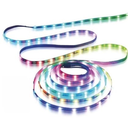 WG – Chytrý LED pásek WG1, 5 metrů, ovladač + aplikace + Tuya, IP 65, se síťovým adaptérem