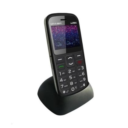 WG – Mobilní telefon WG8 C, tlačítkový, černá