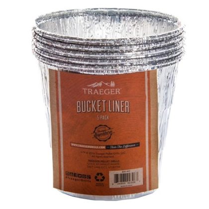 Traeger jednorázová hliníková vložka do kbelíku, 5 kusů