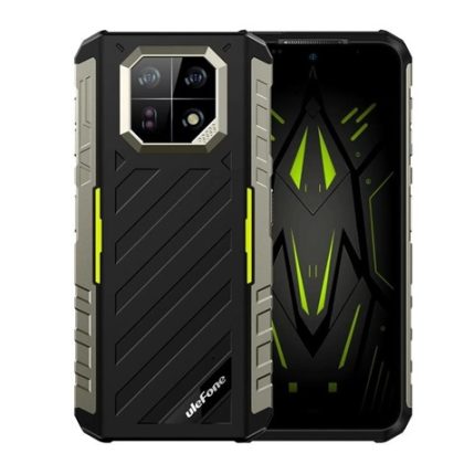Smartphone Ulefone Armor 22 4G Helio G96 8GB 128GB, Slim, Some Green, [No Charger], EU
