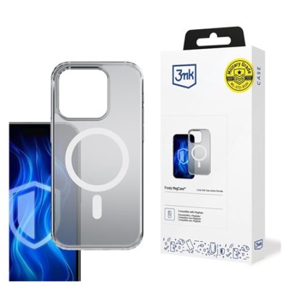 3mk ochranný kryt Frosty MagCase White pro Apple iPhone 17